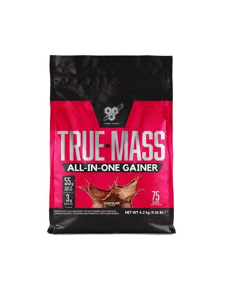 Bsn True Mass All In One Gainer 4200G Chocolate - Nutrición Completa
