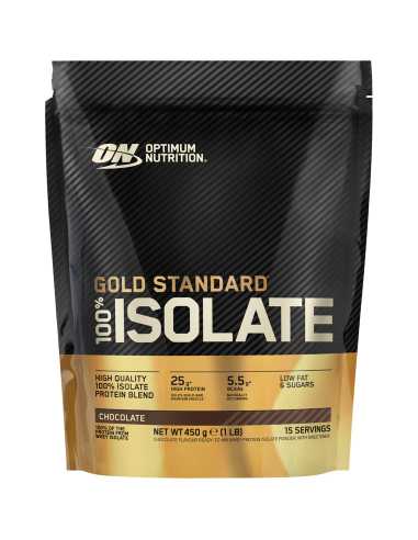 Chocolate Isolado 100% Gold Standard 450g - Optimum Nutrition
