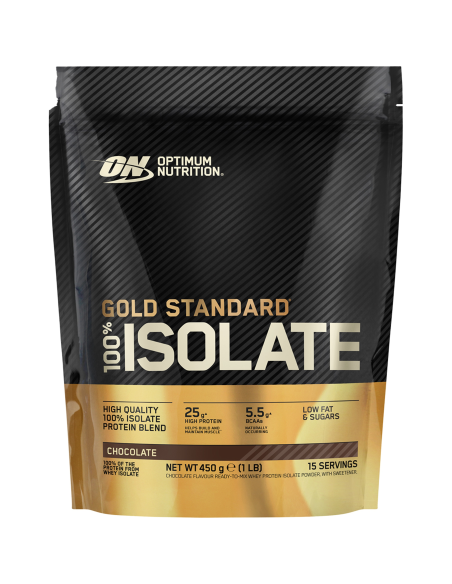 Chocolate Isolado 100% Gold Standard 450g - Optimum Nutrition