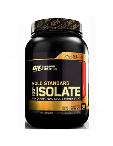 Morango Isolado 100% Gold Standard 930g - Optimum Nutrition