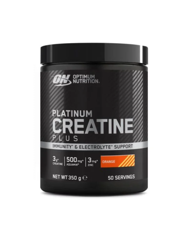 On Platinum Creatine Plus Orange 350G - Energia e Desempenho