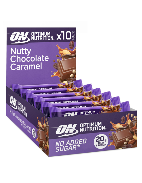 Barra On Nutty Chocolate Caramelo 10X70G - Energia e Sabor
