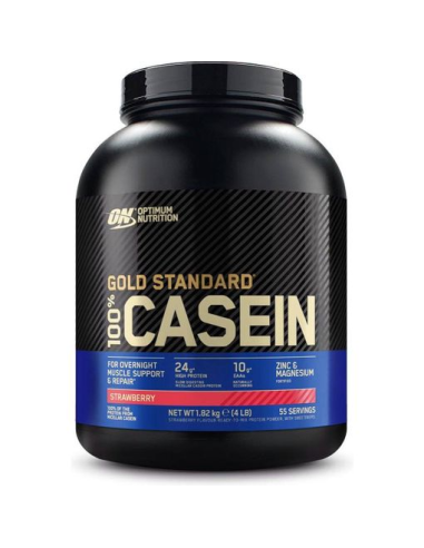 Caseína 100% Gold Standard Strawberry Delight 1820Gr Optimum Nutrition