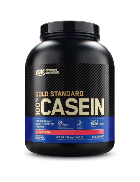 Caseína 100% Gold Standard Strawberry Delight 1820Gr Optimum Nutrition