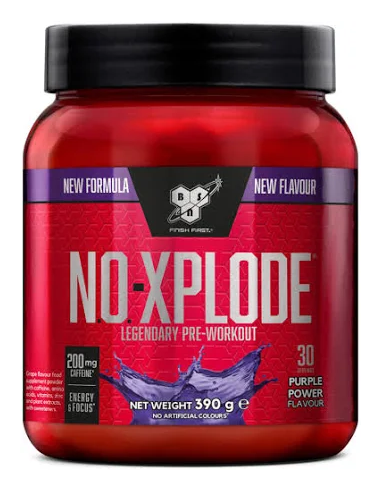 Bsn N.O. Xplode Legendary 390G Purple Power  Energía y Fuerza