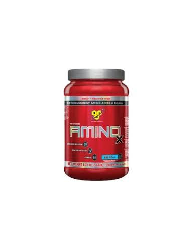 Bsn Amino X 1Kg Framboesa Azul Ideal Energia e Recuperação