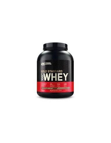 100% Whey Gold Standard Choco Avelã 2280g Optimum Nutrition
