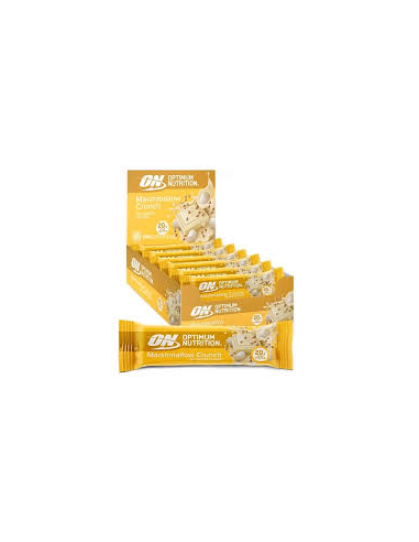 Barra Crunch Marshmallow 10X65G | Oficial da Optimum Nutrition