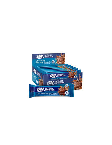 Barra On Chocolate Sal Marinho 12X55G Optimum Nutrition sabor único