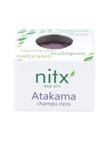 Nitx Shampoo Sólido Cacheados 80g - Cuidado Natural para Cachos