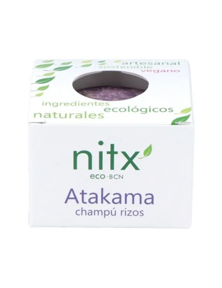 Nitx Shampoo Sólido Cacheados 80g - Cuidado Natural para Cachos