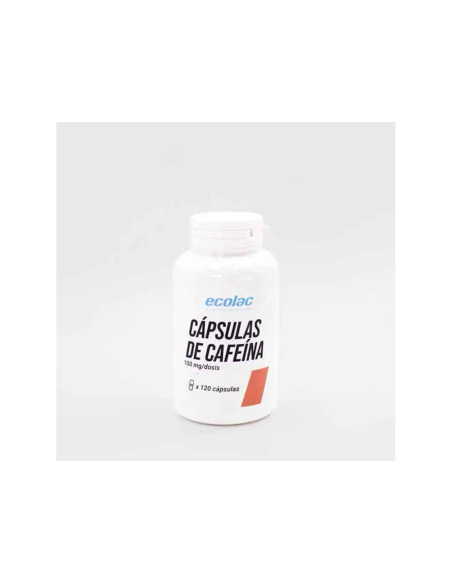 Cápsulas de Cafeína Ecolac 60 Cap: Energía y Concentración