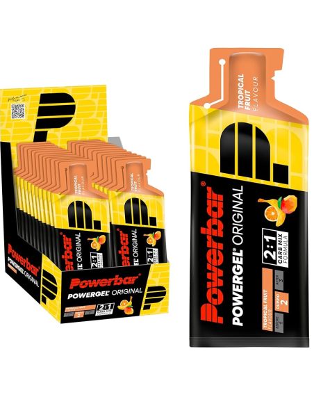 Powergel Tropical Fruit 24 Unid 41g  Energía Power Bar