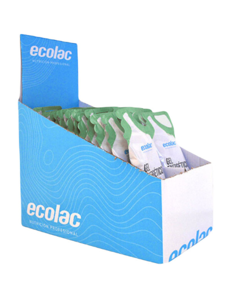 Pack 24 Gel Energético Sabor Menta-Mentol Ecolac