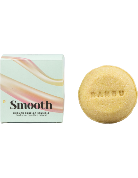 Smooth Champú Sólido 75g para Cabello Sensible Banbu
