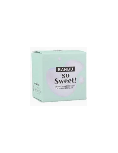 So Sweet Refill Desodorante Crema Banbu 50 ml Natural