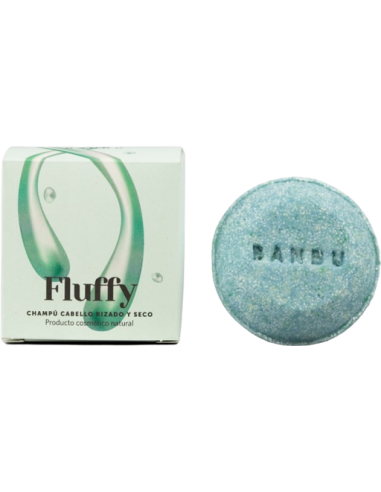 Fluffy Champú Sólido 75g para Cabello Rizado Banbu