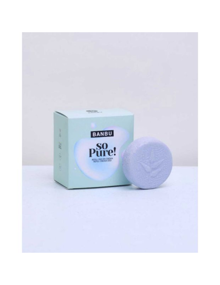So Pure Refil Desodorante Creme Banbu 50 ml Natural
