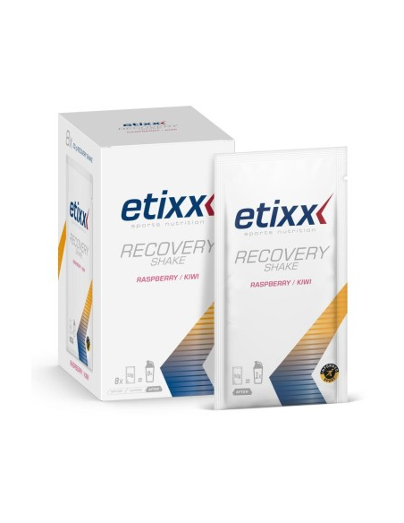 Etixx Recovery Shake Frambuesa-Kiwi 8 uds x 50 g