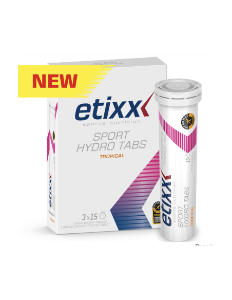 Etixx Sport Hydro Tropical 3X15 Comp Efervescente Energía