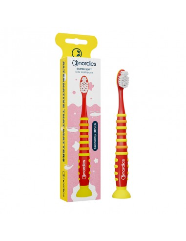 Escova de dentes infantil Red Rocket Nordics Oral Care 10.500