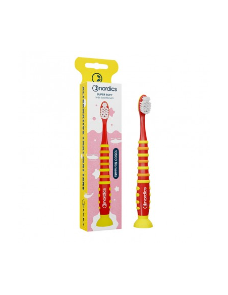 Escova de dentes infantil Red Rocket Nordics Oral Care 10.500