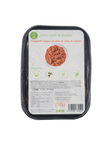 Macarrão Konjac com Lombo de Vaca e Boleto 250g