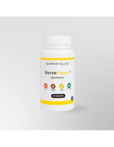 Nervophenol 60 Caps Biophenolics  Apoyo Natural para el Nervio