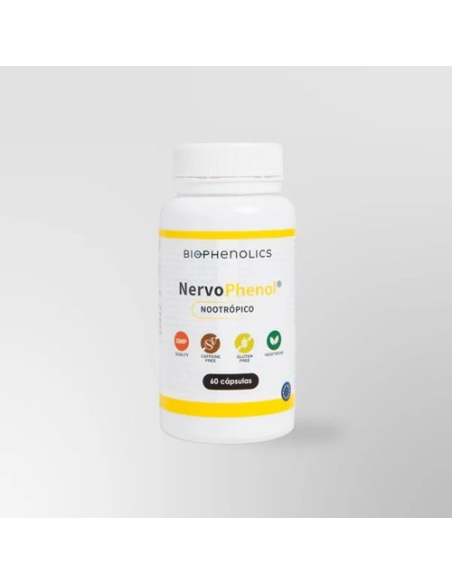 Nervophenol 60 Caps Biophenolics  Apoyo Natural para el Nervio