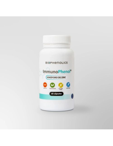Immunophenol 60 Caps Biophenolics  Refuerza tu inmunidad diaria