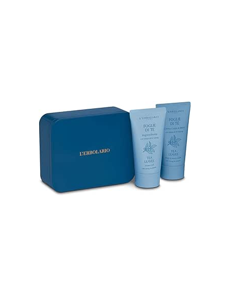 Caixa Folhas de Chá Gel e Creme Corporal 2x75 ml L´Erbolario