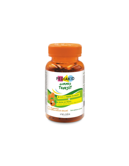 Pediakid Tránsito Albaricoque 60 Gummies  Salud Digestiva Infantil