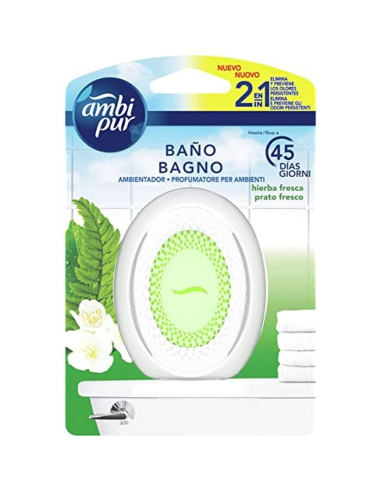 Ambientador Baño Prado Fresco Ambi Pur  Aroma Duradero
