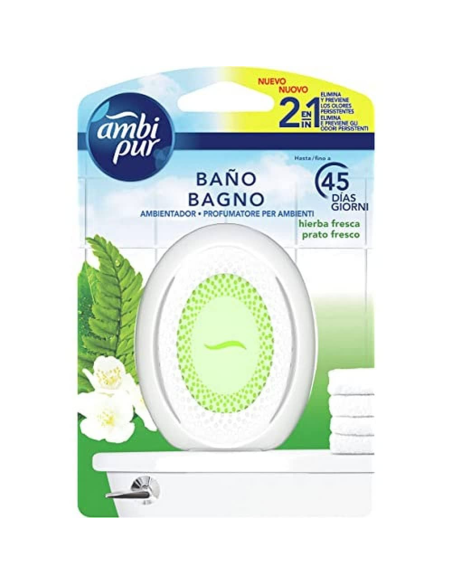 Ambientador Baño Prado Fresco Ambi Pur  Aroma Duradero