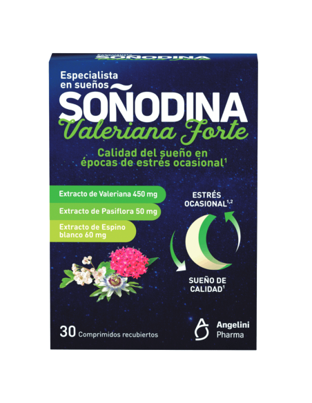 Soñodina Valeriana Forte 120 Comp Angelini  Sueño Natural