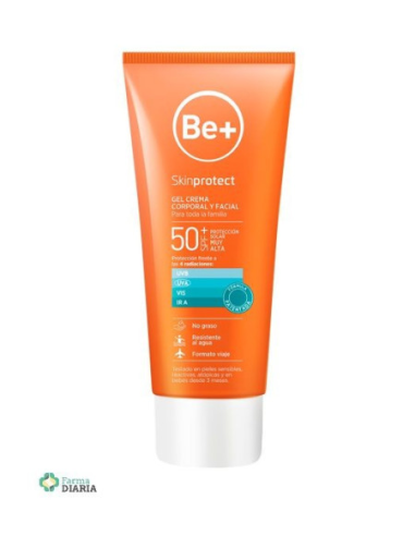 Be+ Skinprotect Gel Creme FPS 50+ 200 ml Proteção Total