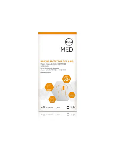 Be+ Med Parche Protector de Piel 10 Unidades 15x4 cm