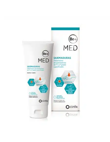 Be+Med Quemaduras 40ml  Alivio y Cuidado Efectivo