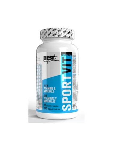 Sport Vit Multivitamínico Neutro 60 Caps Melhor Proteína