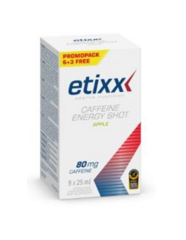 Etixx Caffeine Shot 25 ml Energia rápida e eficaz