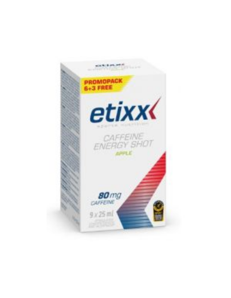 Etixx Caffeine Shot 25 ml Energia rápida e eficaz