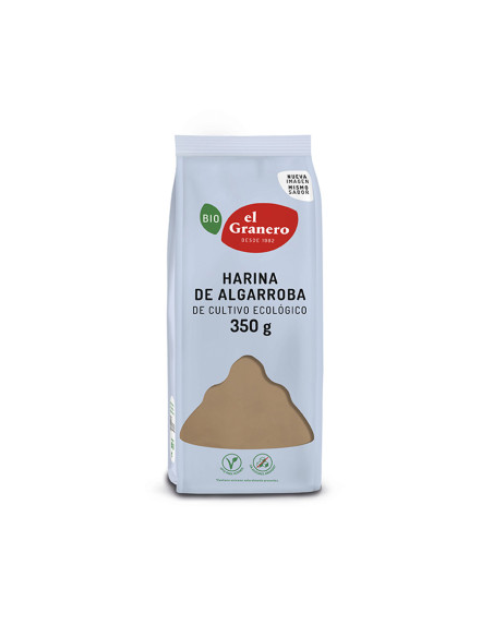Harina de Algarroba Cruda Bio 350g  Bibonatur Natural
