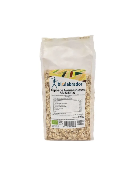 Copos de Avena Gruesos Sin Gluten Biolabrador – Salud Natural