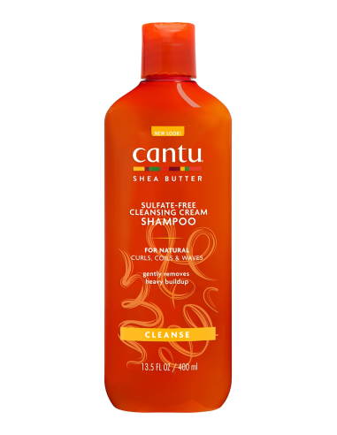 Cantu Shampoo Creme Sem Sulfato 400 ml Limpeza Suave