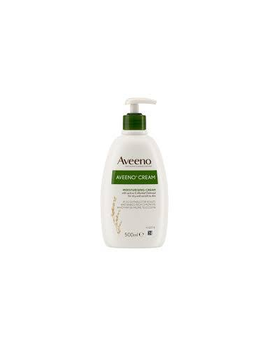 Crema Hidratante Aveeno 500 ml para Piel Seca y Sensible