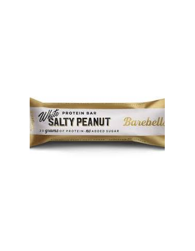 Barrita White Chocolate Salt.Pean Barebells 12x55g sabor único