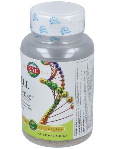 Cell Defense Solaray 60 Comp. | Protección Celular Natural