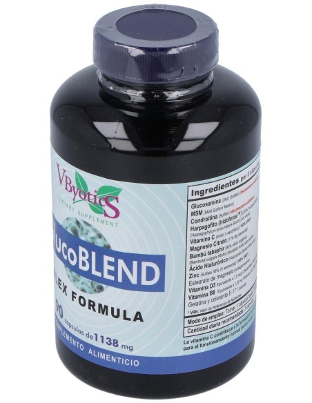 GlucoBLEND Flex Fórmula 90 Cápsulas Vbyotics