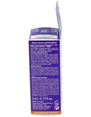 Roller Sos Relax Con 12 Ae 5 Mililitros Puressentiel