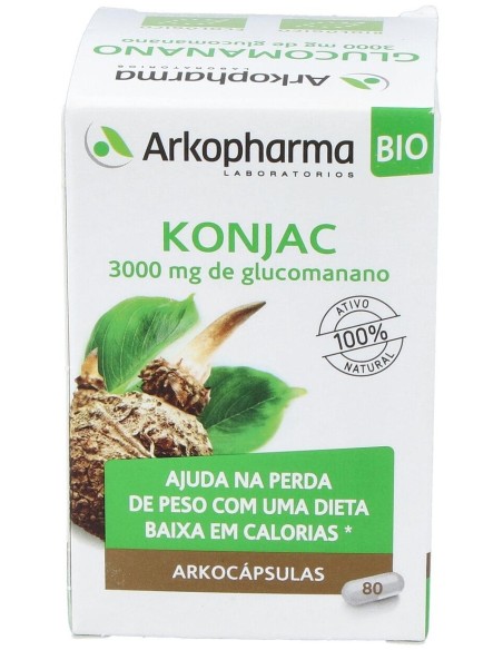 Glucomanano 80Arkocapsulas. Bio Arkopharma